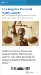 Mobile Screenshot of losangeles-accident-attorney.net