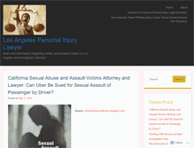 Tablet Screenshot of losangeles-accident-attorney.net
